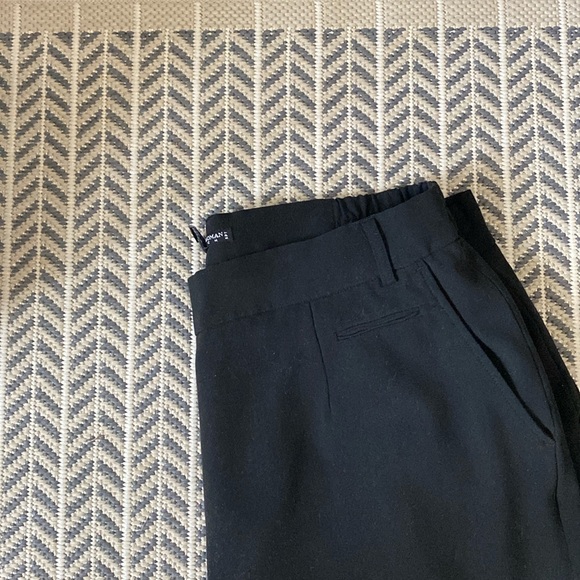 LARRY LEVINE WOMAN Black Trousers Size 18W - Picture 4 of 9